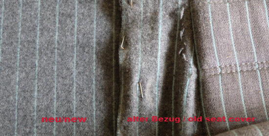 Flanell Nadelstreifen grau / türkis, flannel pinstripe grey gray / turquoise